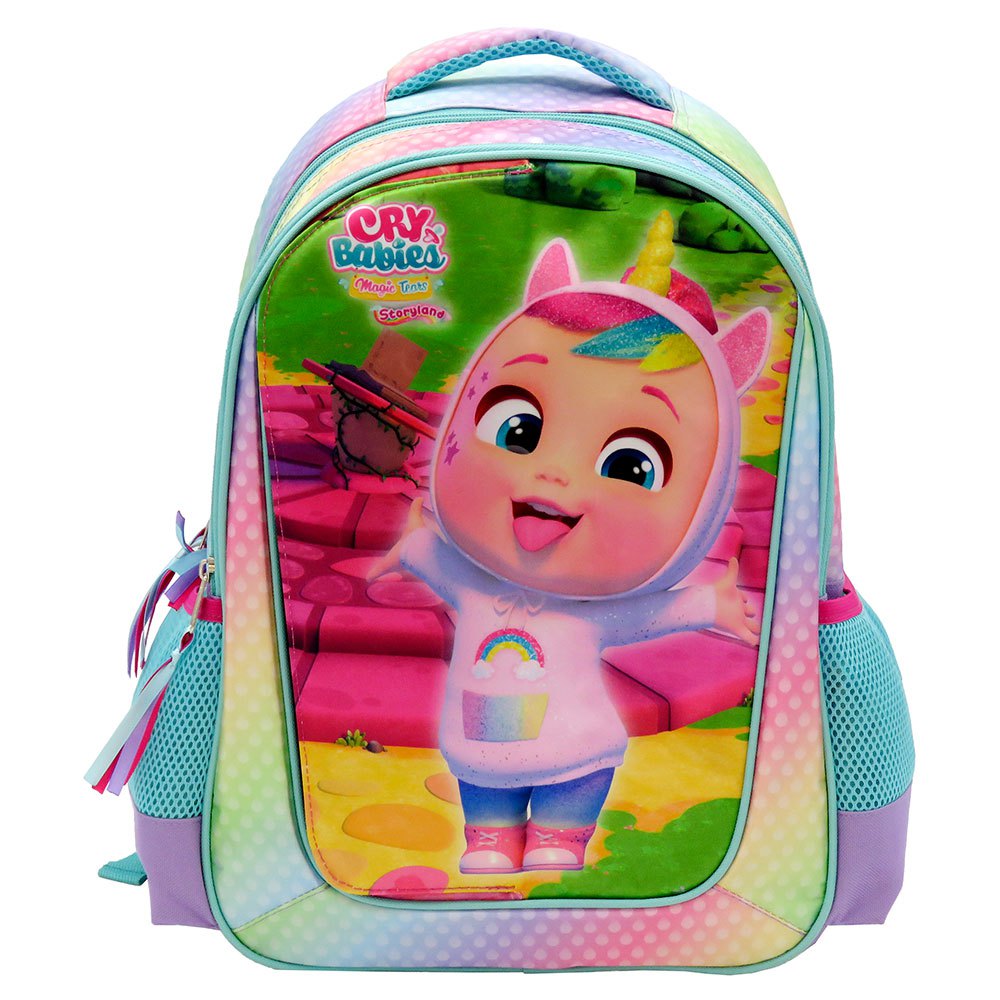 bebes llorones magnetized flaps trolley adaptable backpack multicolore