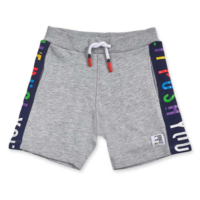 tuc tuc push your game shorts gris 8 years