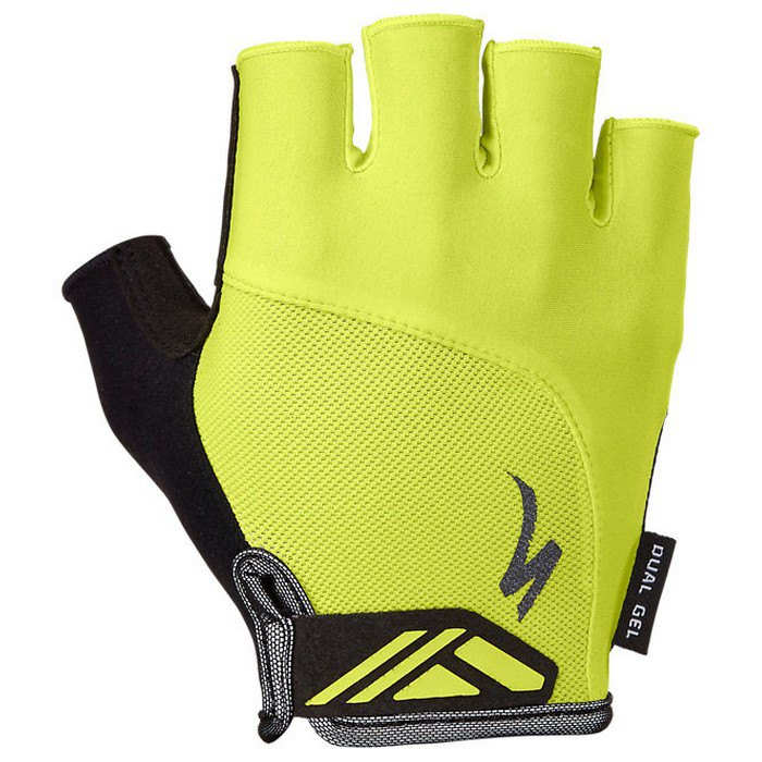 specialized body geometry dual gel gloves vert m homme