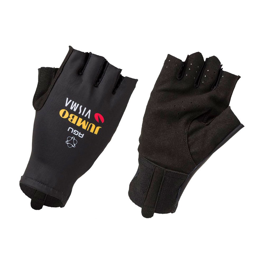agu team jumbo-visma 2021 premium gloves noir m homme