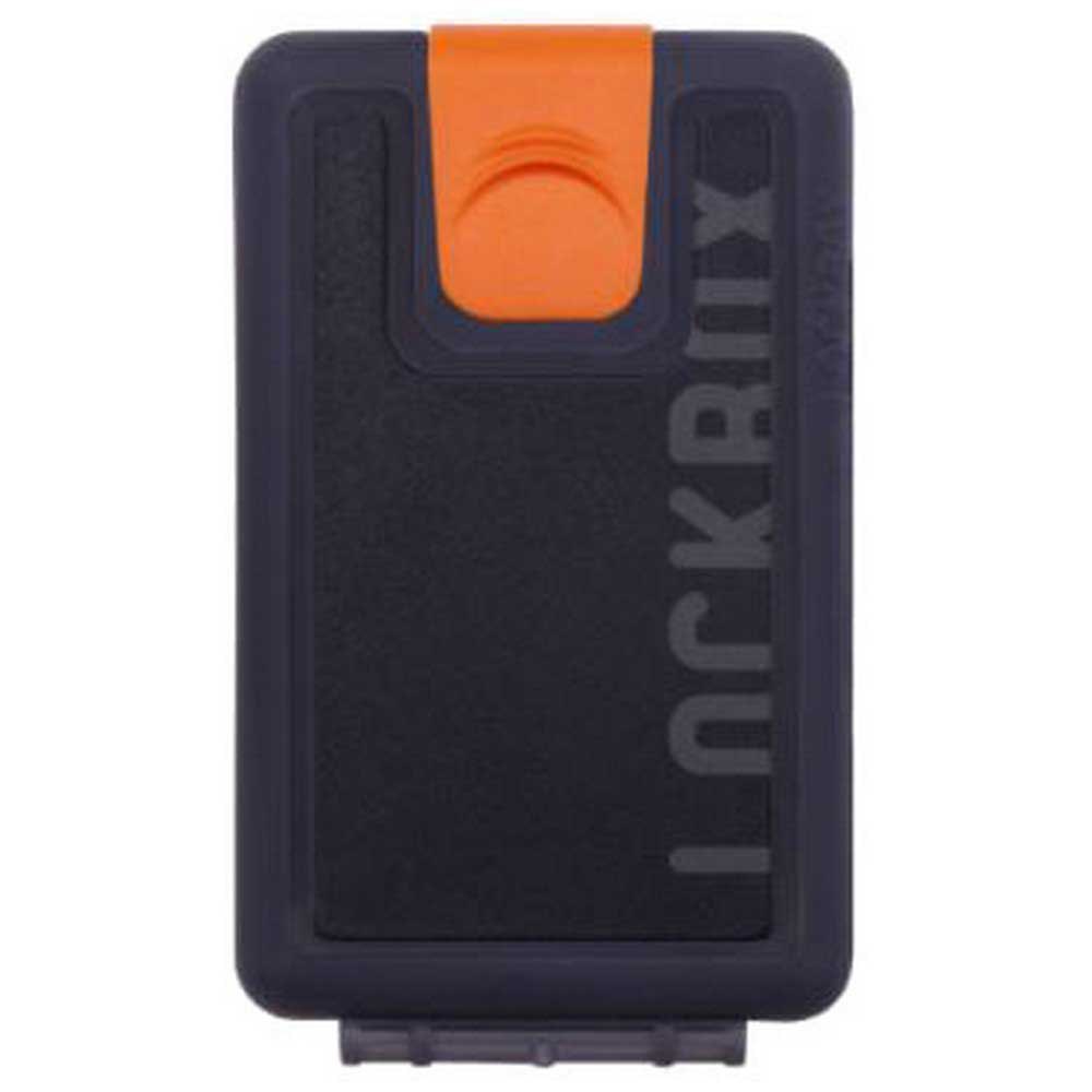 lockbox raw wallet orange,noir