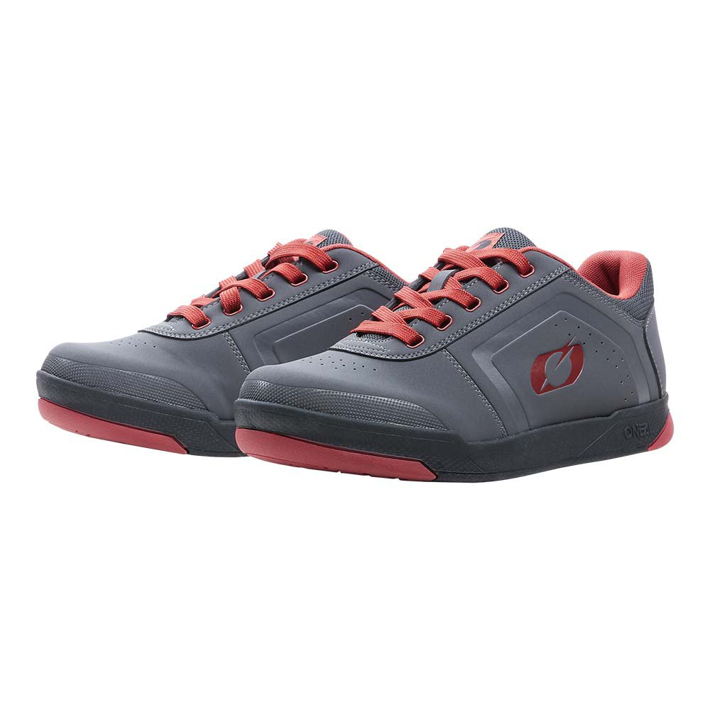 oneal pinned flat pedal mtb shoes gris eu 47 homme