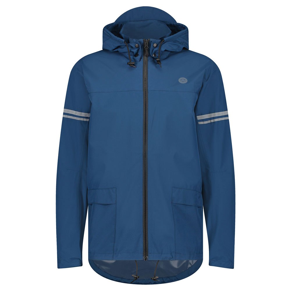 agu essential rain jacket bleu 3xl homme