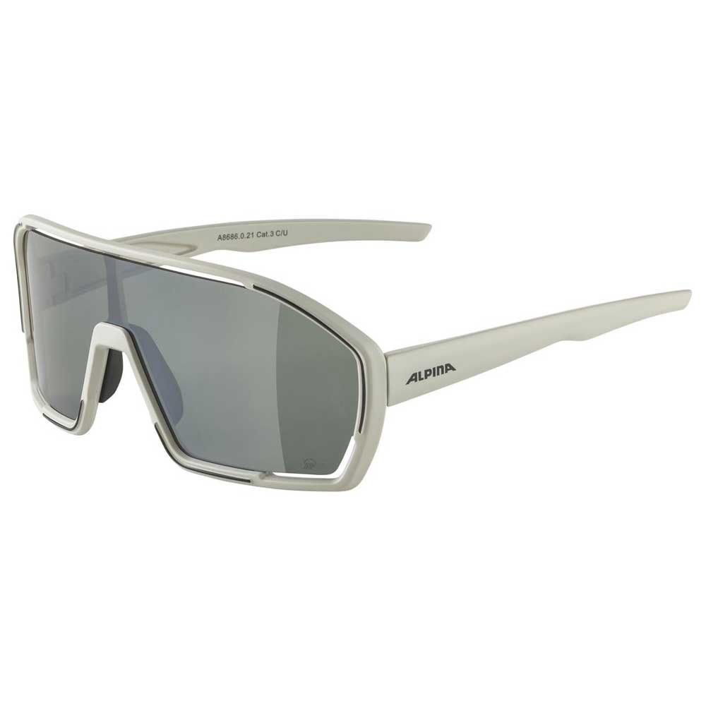 alpina bonfire q-lite sunglasses gris silver mirror/cat3