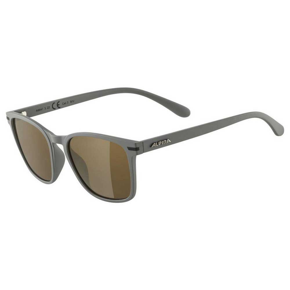 alpina snow yefe sunglasses gris bronce mirror/cat3