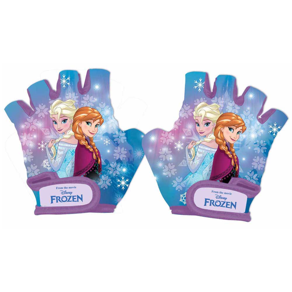 disney frozen short gloves bleu