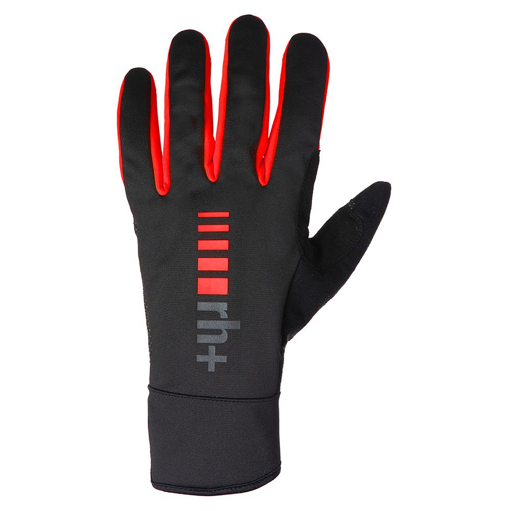 rh+ soft shell long gloves noir s homme