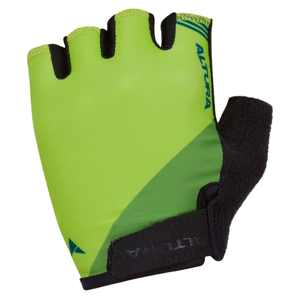 altura airstream short gloves vert,noir 5-6 years