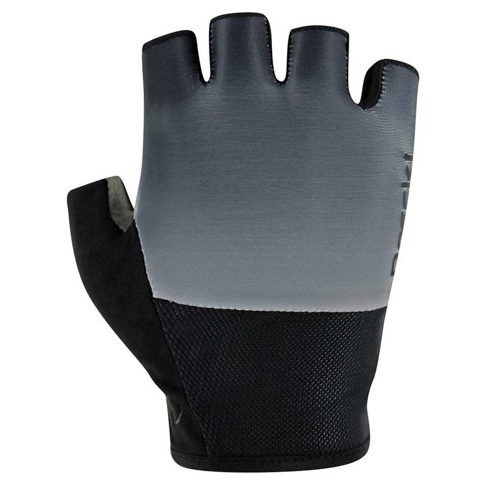 roeckl bruneck short gloves noir,gris 8 homme