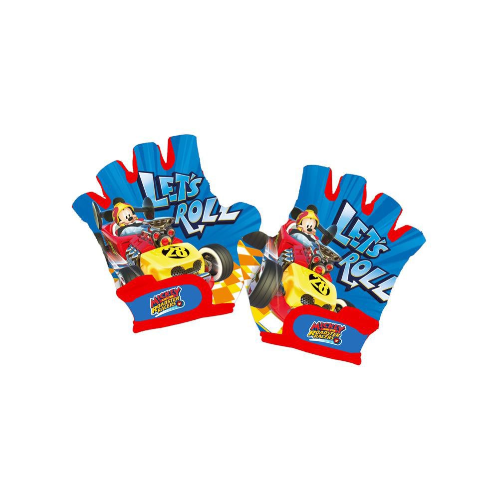 disney mickey mouse short gloves multicolore xs
