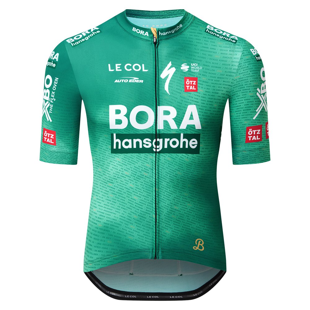 le col bora-hansgrohe sport replica-tdf 2023 short sleeve jersey vert l homme