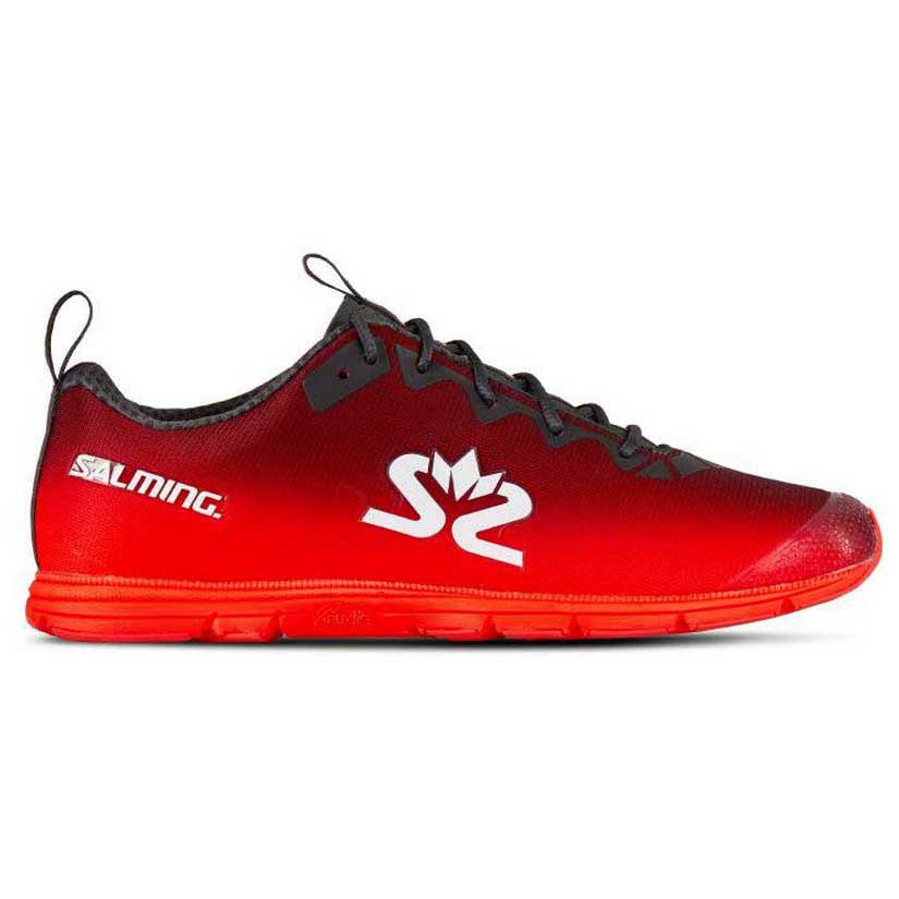 Salming Chaussures Running Race 7 EU 41 1/3 Forged Iron / Poppy Red