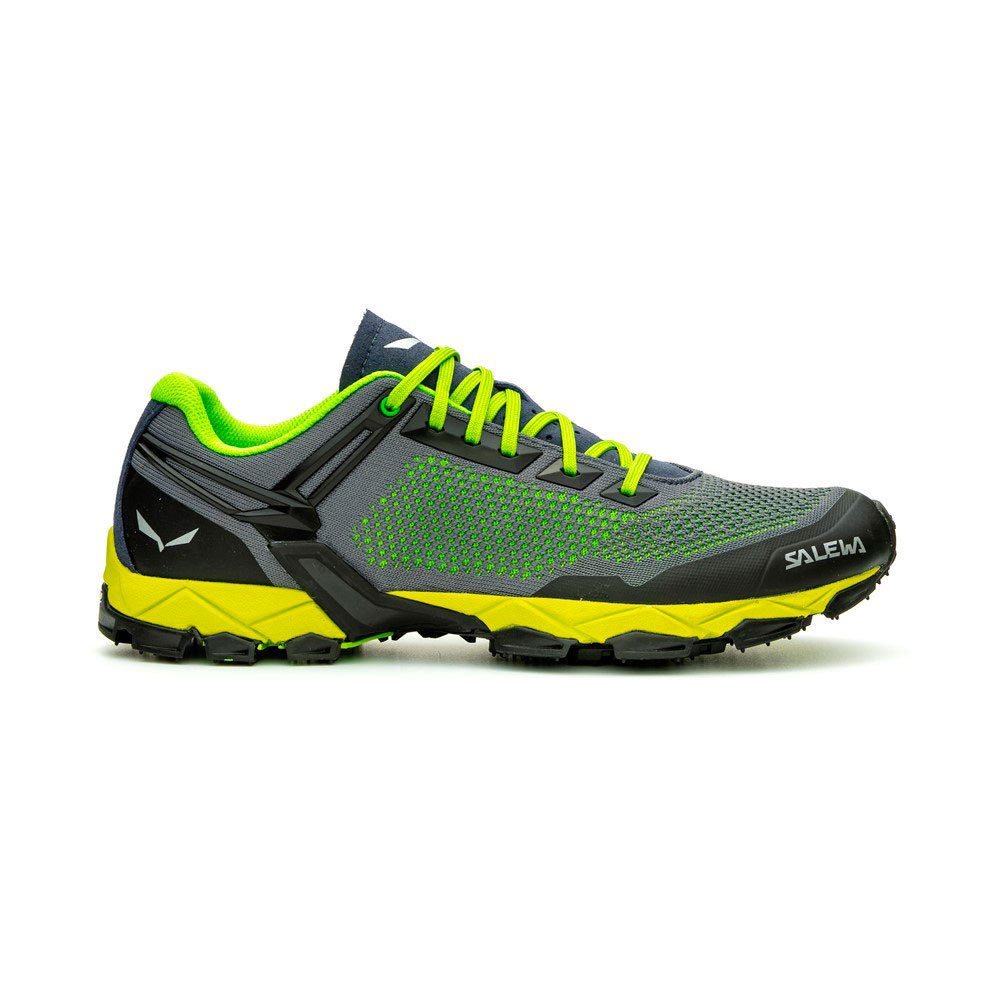 Salewa Lite Train K Trail Running Shoes Vert,Noir EU 43 Homme