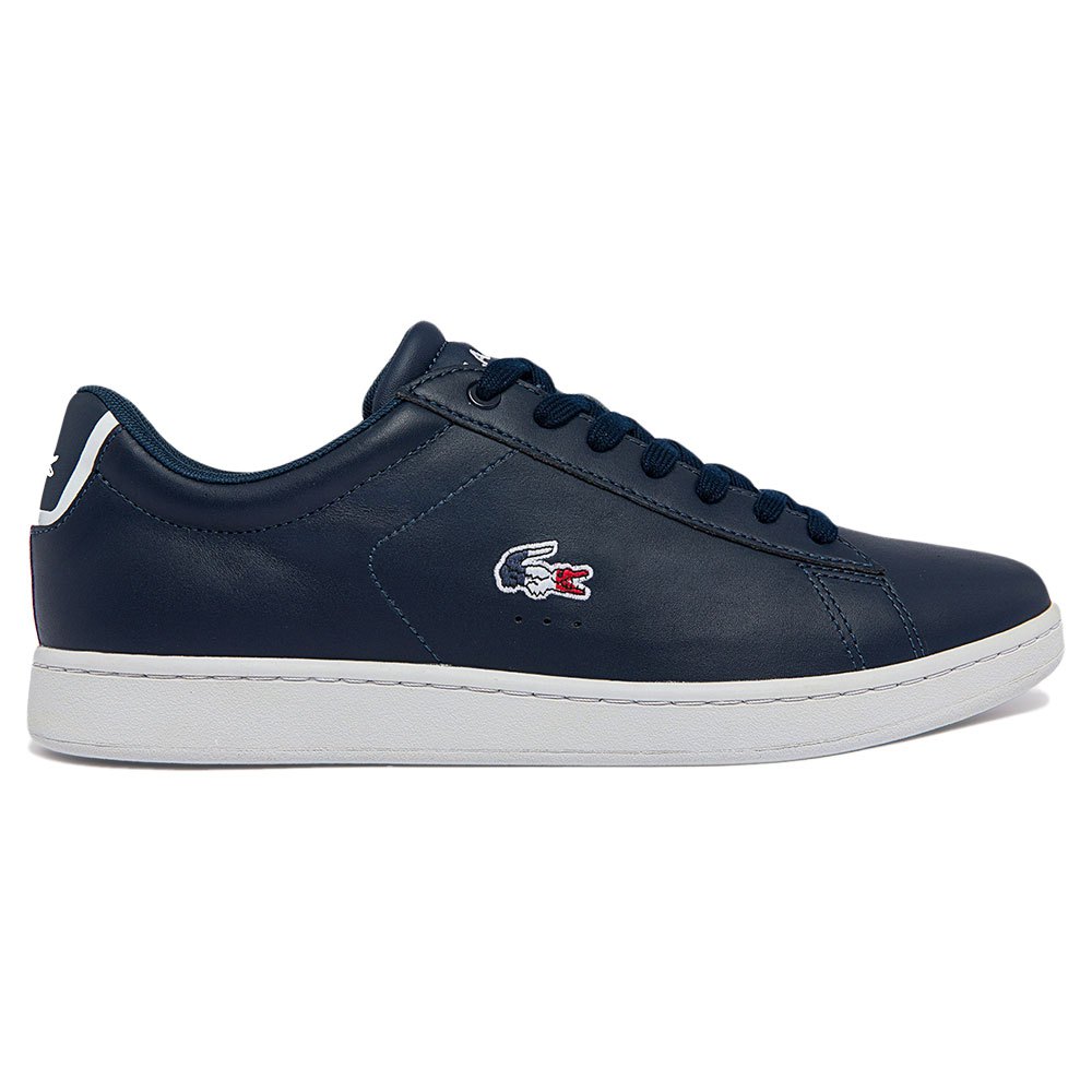 Lacoste Des Chaussures Sport Carnaby Evo Tricolor EU 42 1/2 Navy / Red / White
