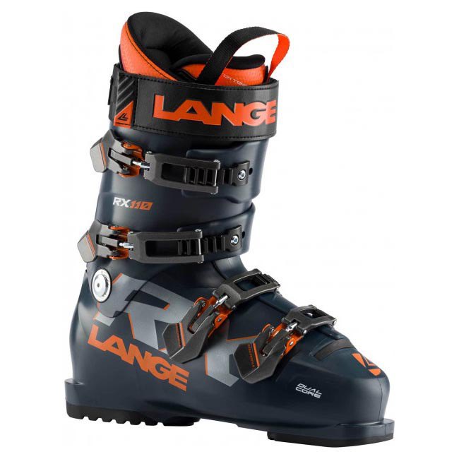 Lange Chaussure Ski Alpin Rx 110 24.0 Petrol / Orange