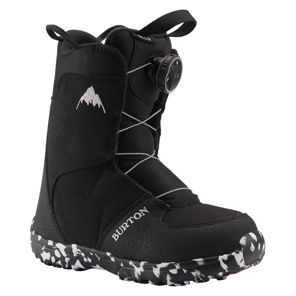 Burton Grom Boa Snowboard Boots Noir 17.5