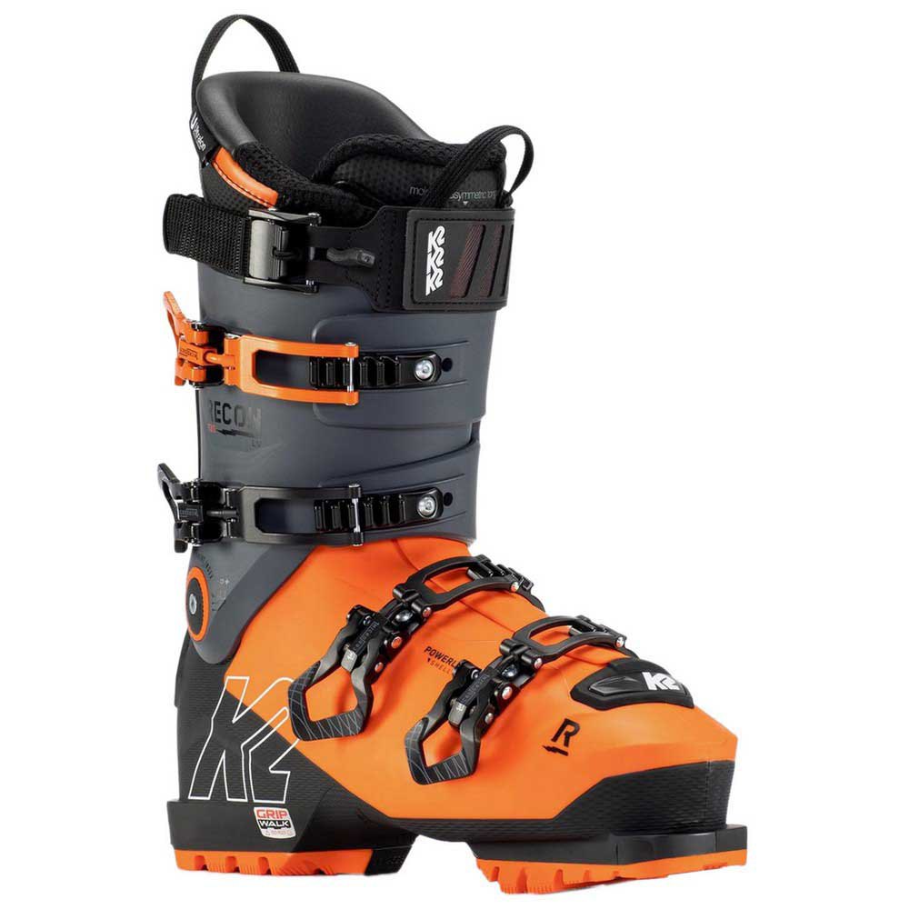 K2 Recon 130 Mv Alpine Ski Boots Orange,Noir,Gris 29.5