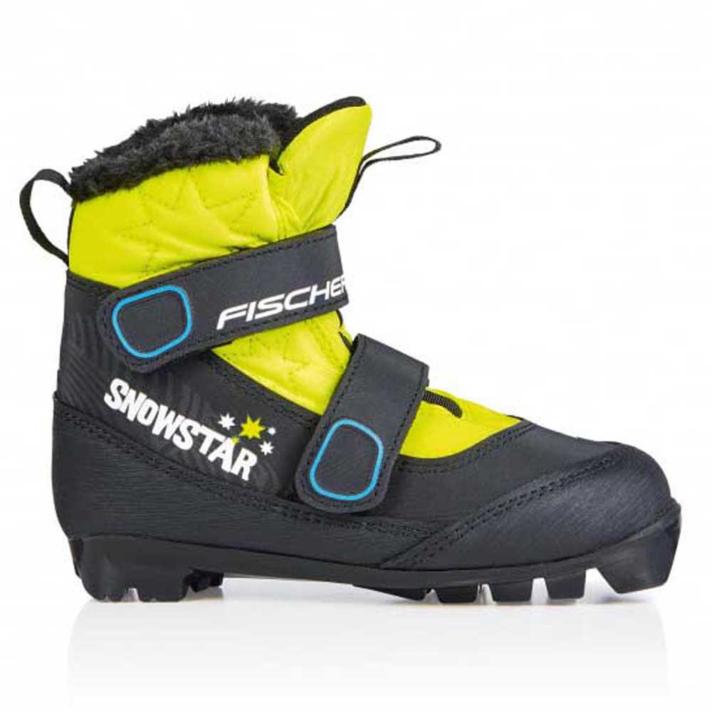 Fischer Chaussure Ski Nordique Snowstar EU 27 Black / Yellow