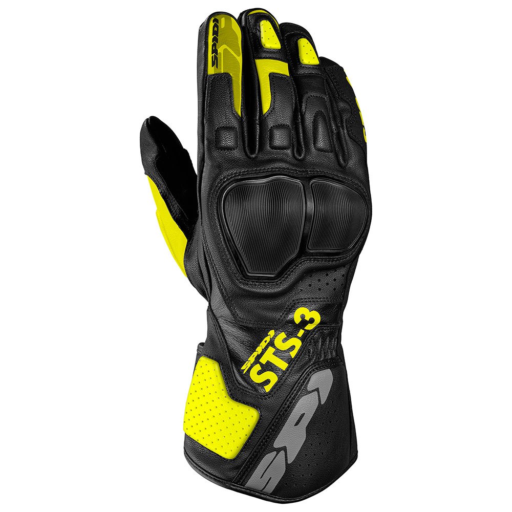 spidi sts-3 gloves jaune,noir 3xl