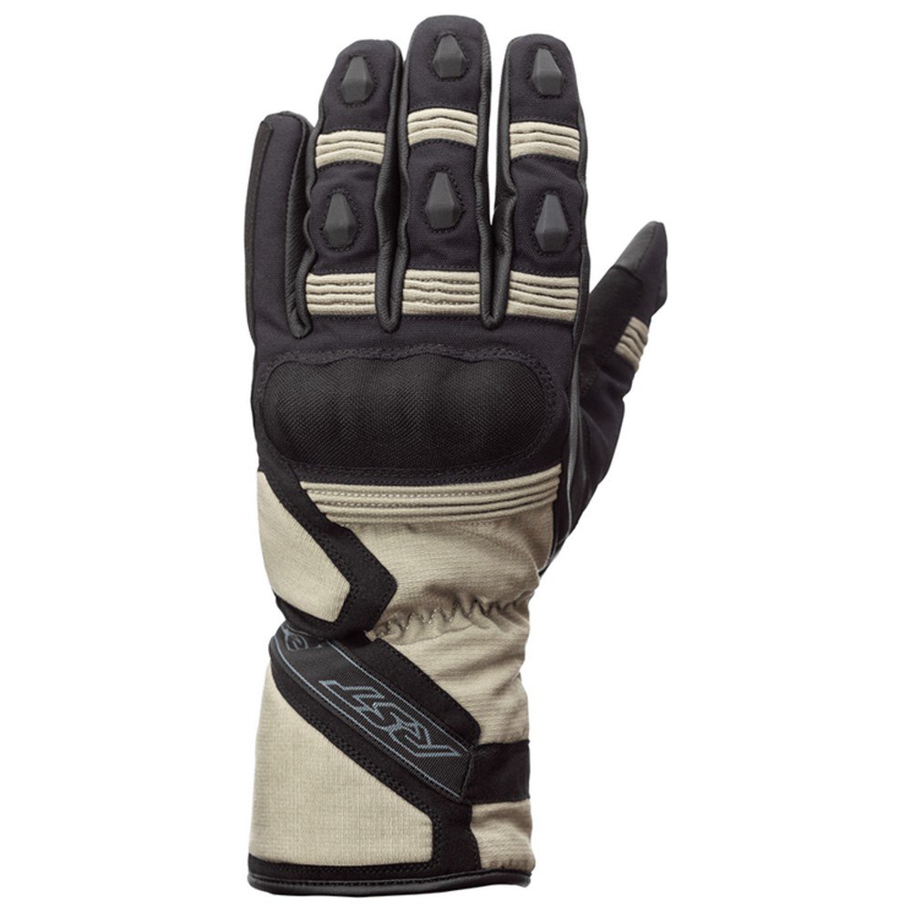 rst x-raid wp leather gloves noir l