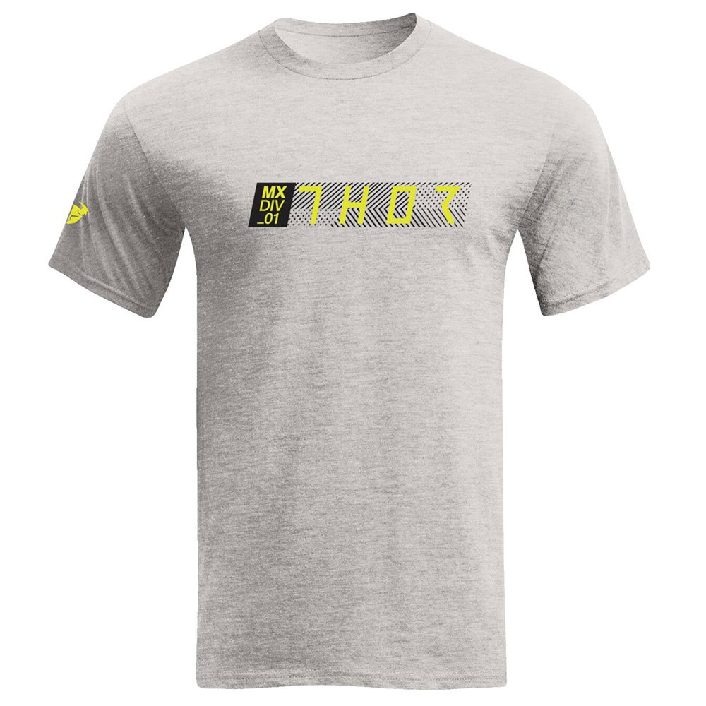 thor tech short sleeve t-shirt gris 3xl homme