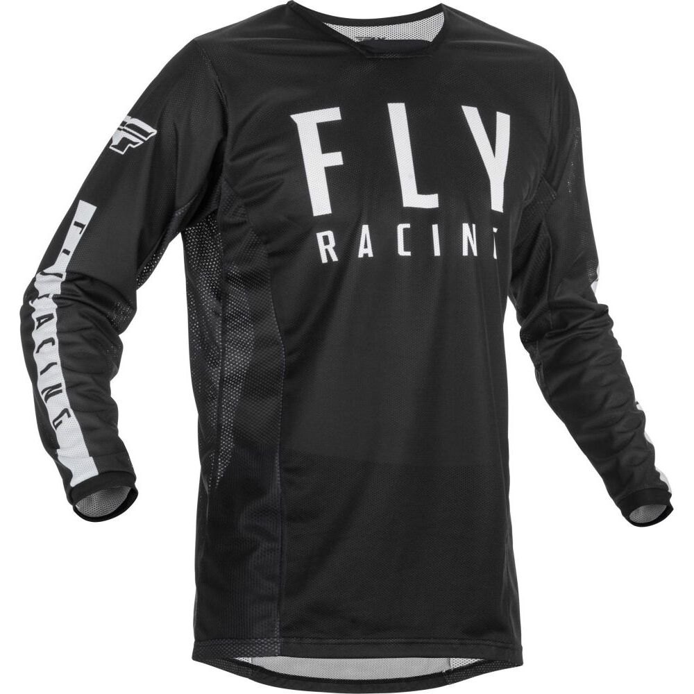 fly racing kinetic long sleeve t-shirt noir 2xl homme