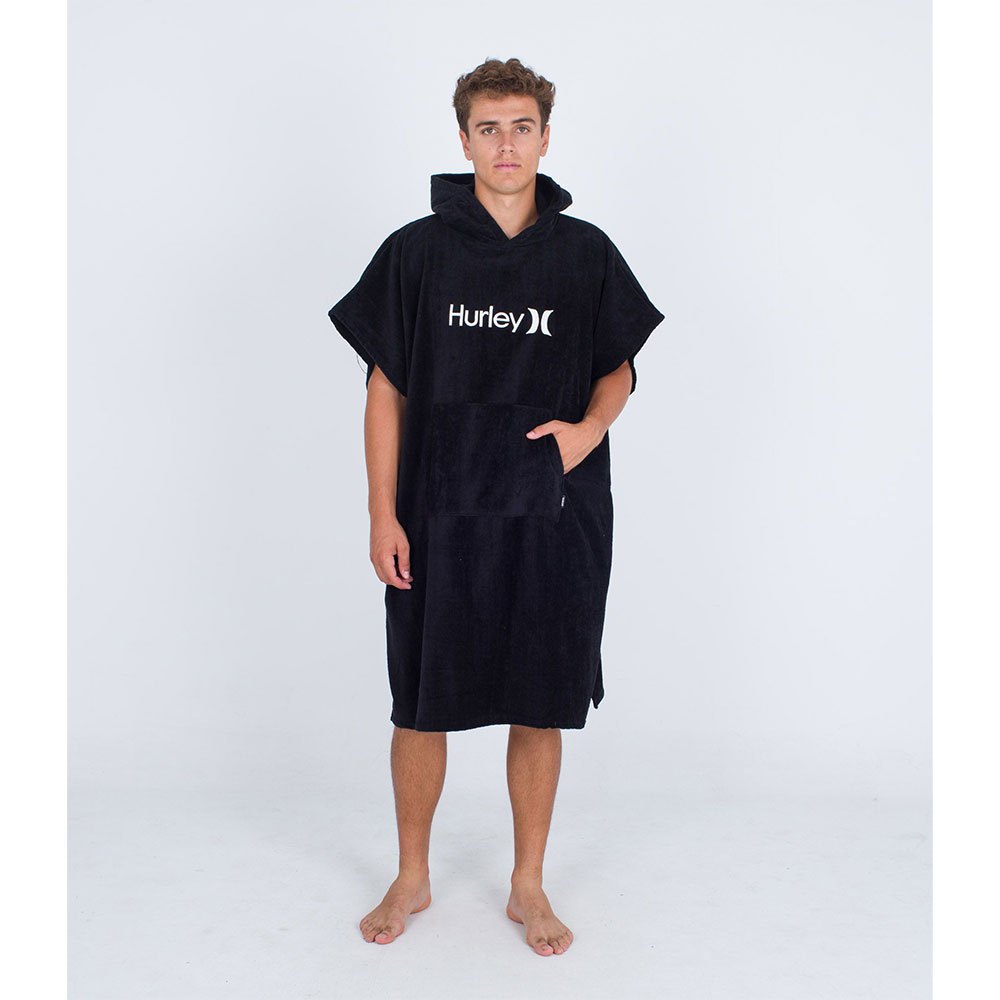 hurley one & only poncho noir