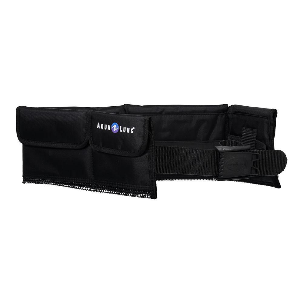 aqualung soft pocket weight belt noir xl