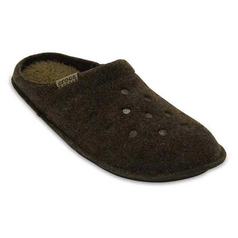 crocs classic slippers marron eu 42-43 homme