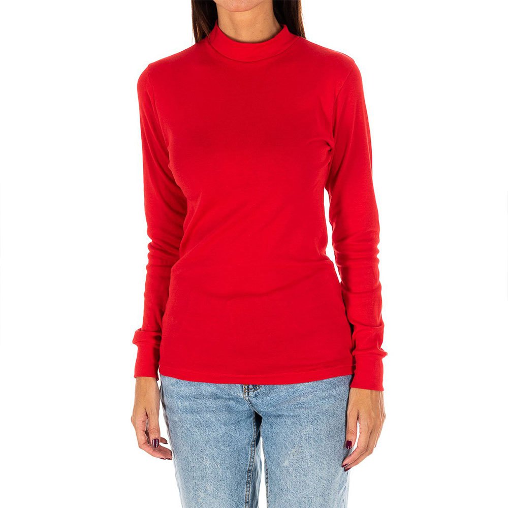 kisses&love 1625 long sleeve t-shirt rouge 56 femme