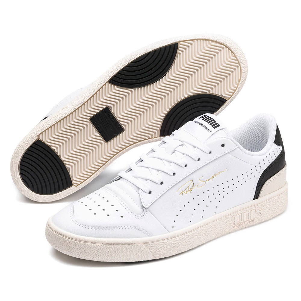 puma select ralph sampson low perf soft trainers blanc eu 40 homme