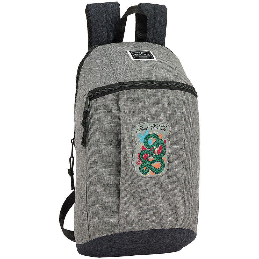 safta paul frank jungle mini 8.6l backpack gris