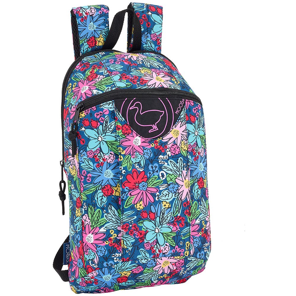 safta moos flowers mini 8.6l backpack bleu