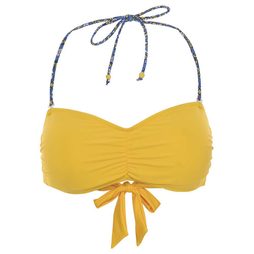 trespass jessica bikini top jaune 2xs femme