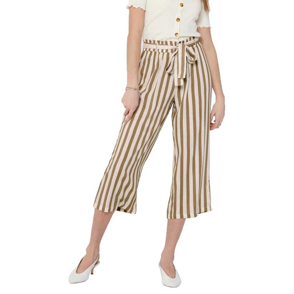 only astrid culotte woven pants beige 36 femme