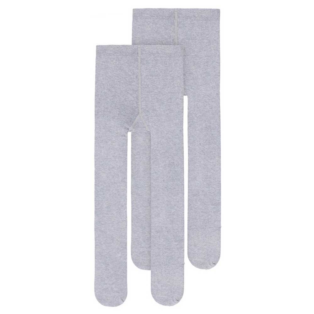 name it panty hose 2 pack tight gris 18-24 months fille