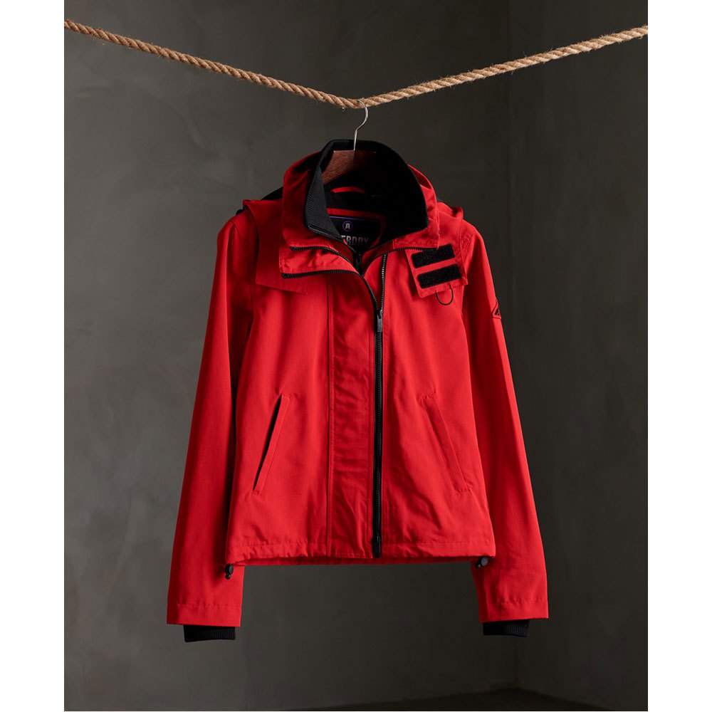 superdry ottoman jacket rouge xs femme