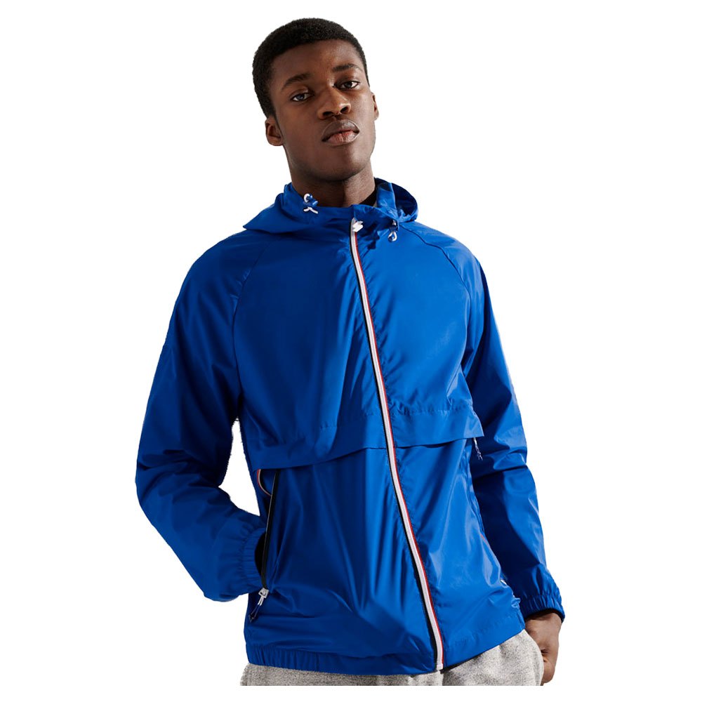 superdry sportstyle cagoule jacket bleu 2xl homme
