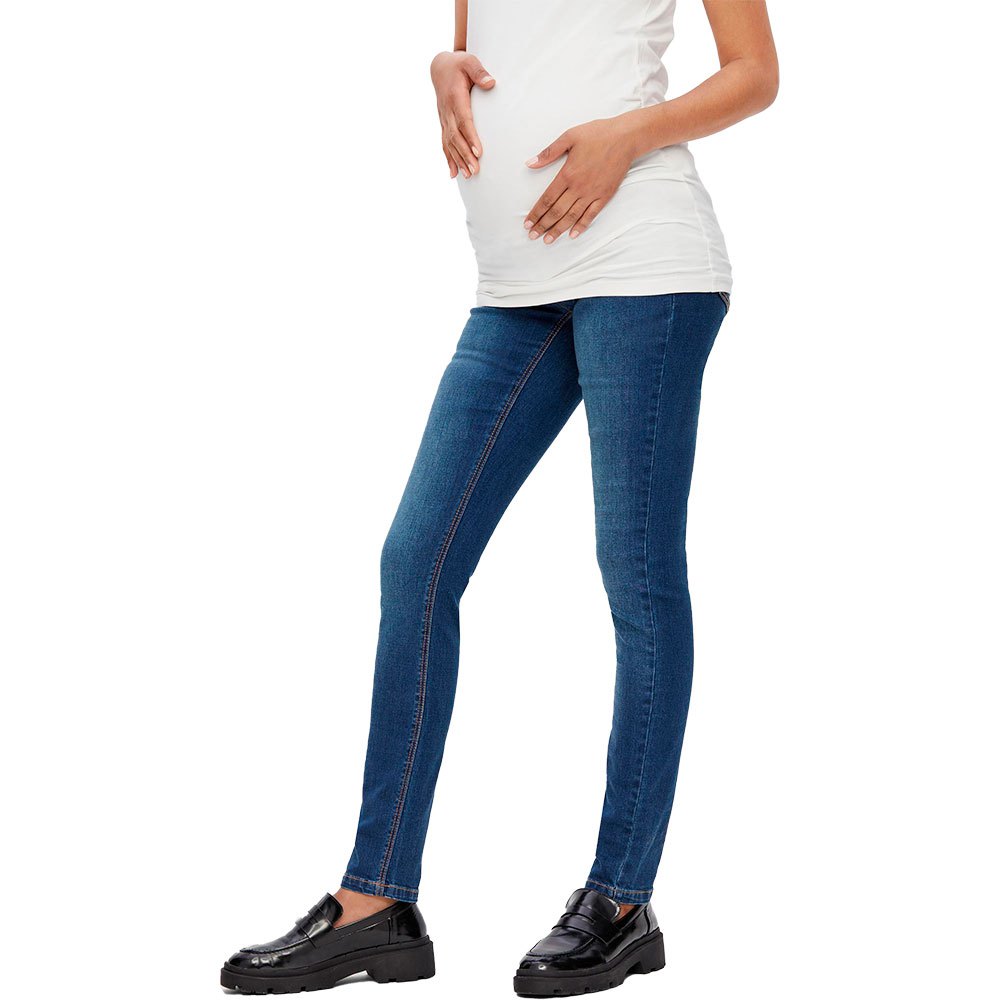 mamalicious lola maternity slim fit jeans bleu 27 / 34 femme
