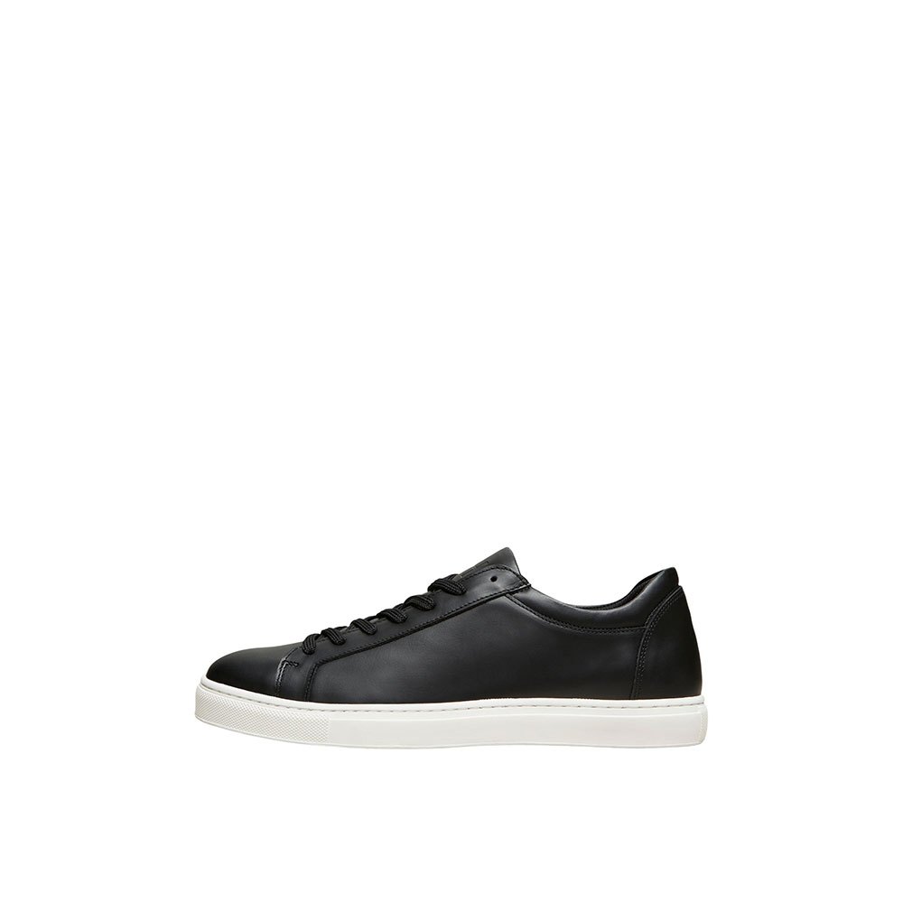 selected evan leather trainers noir eu 45 homme