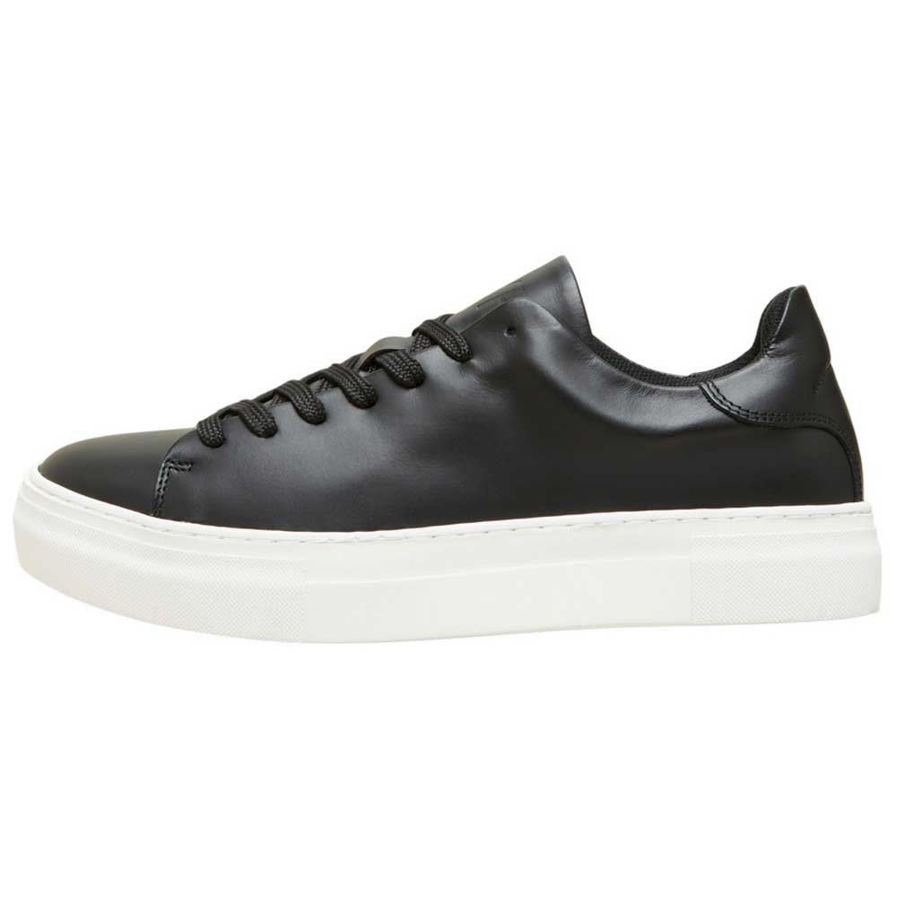 selected david chunky leather trainers noir eu 45 homme