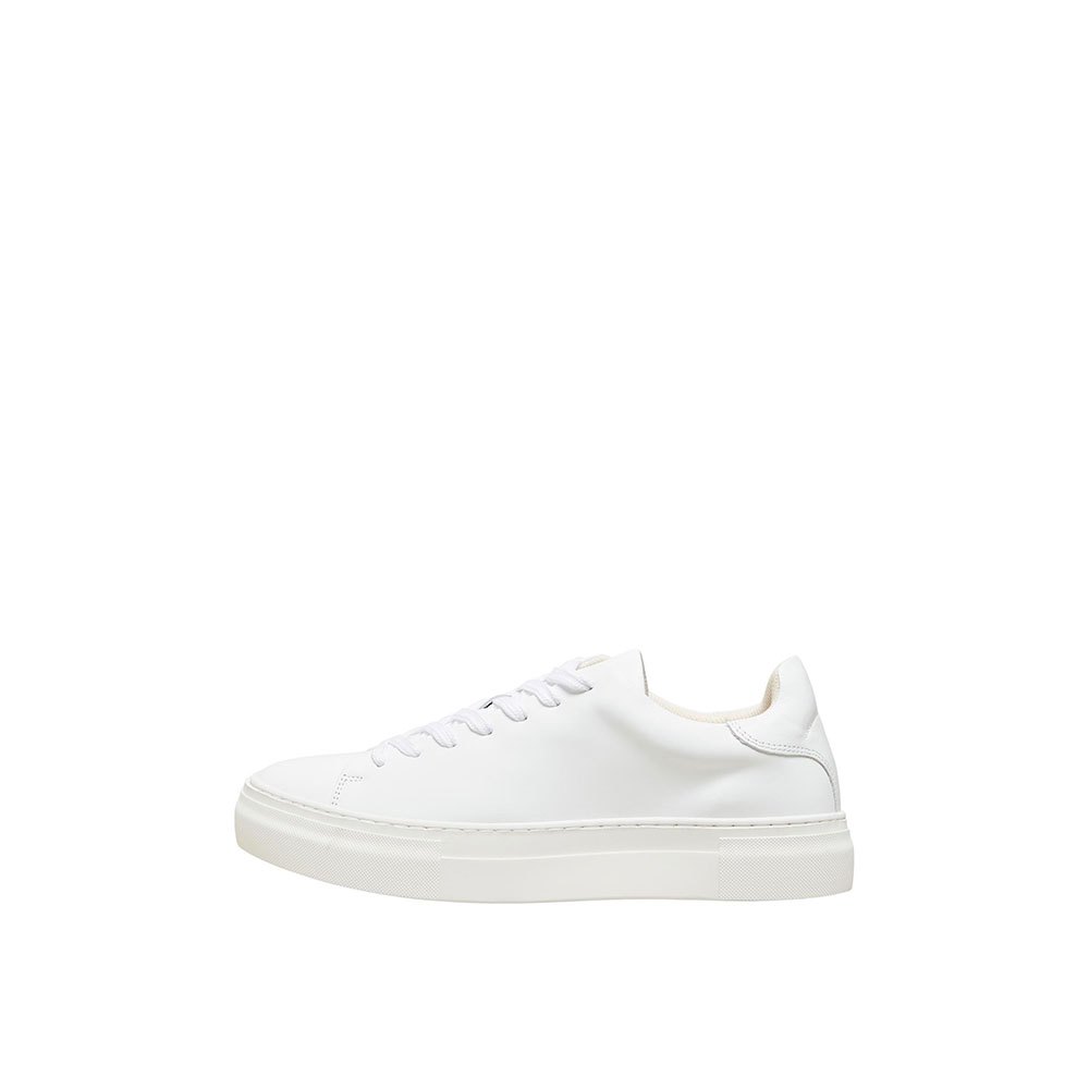 selected david chunky leather trainers blanc eu 44 homme