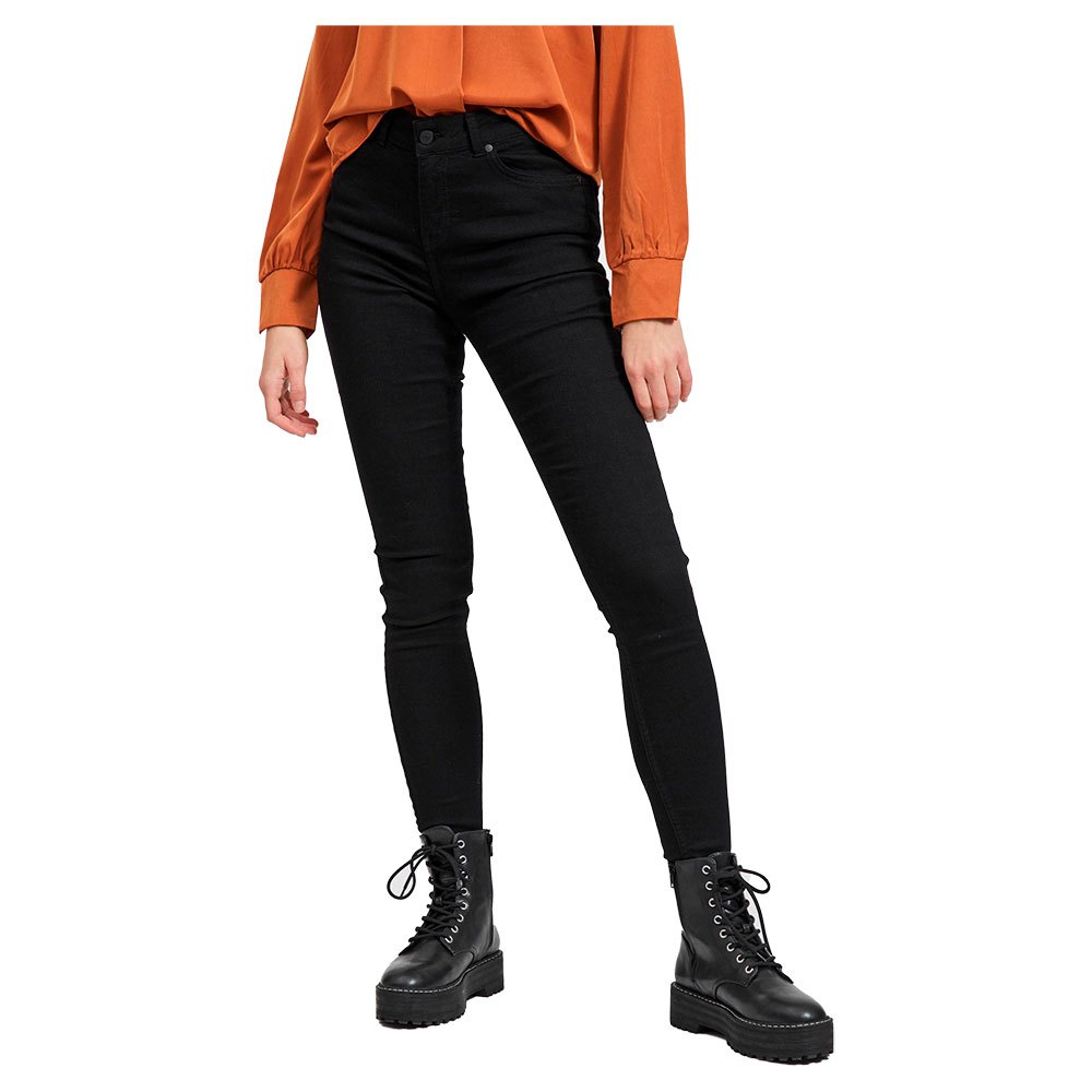 object skinny sophie mid waist jeans noir m / 32 femme