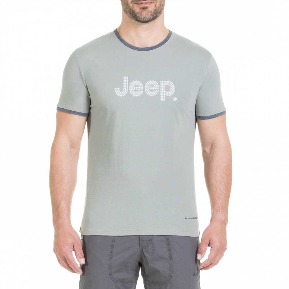 jeep o100795e069 short sleeve t-shirt vert s homme