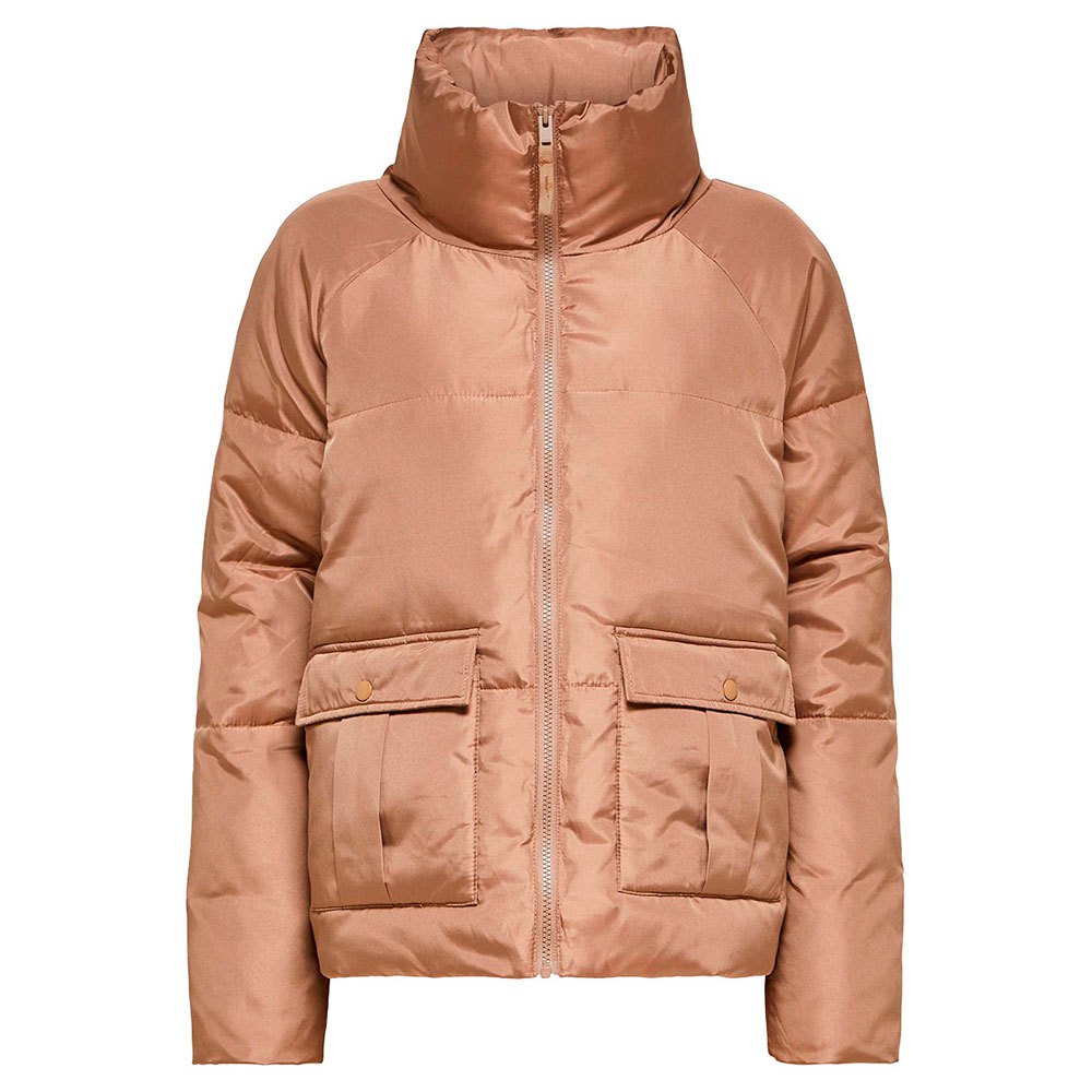 selected dasa puffer jacket marron 38 femme