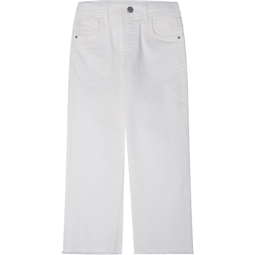 pepe jeans grace culotte pants blanc 10 years fille