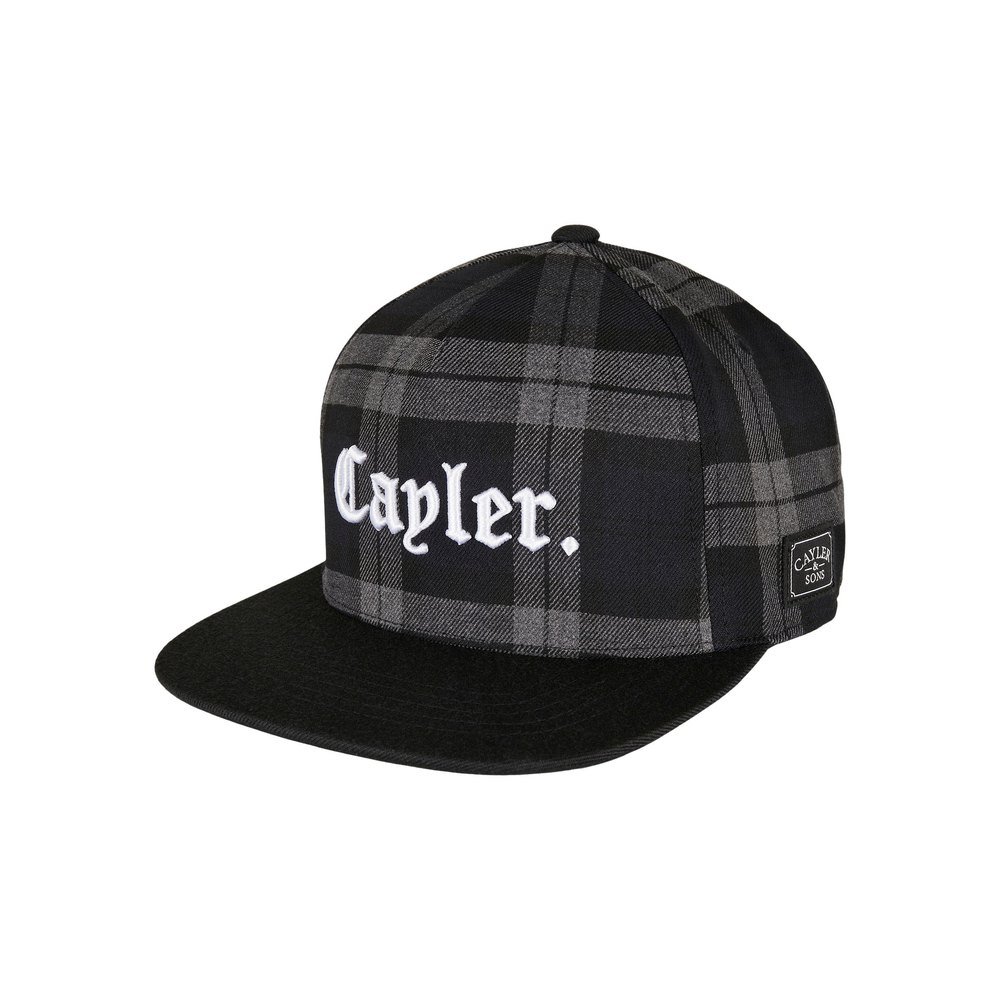 cayler & sons check this cap gris  homme