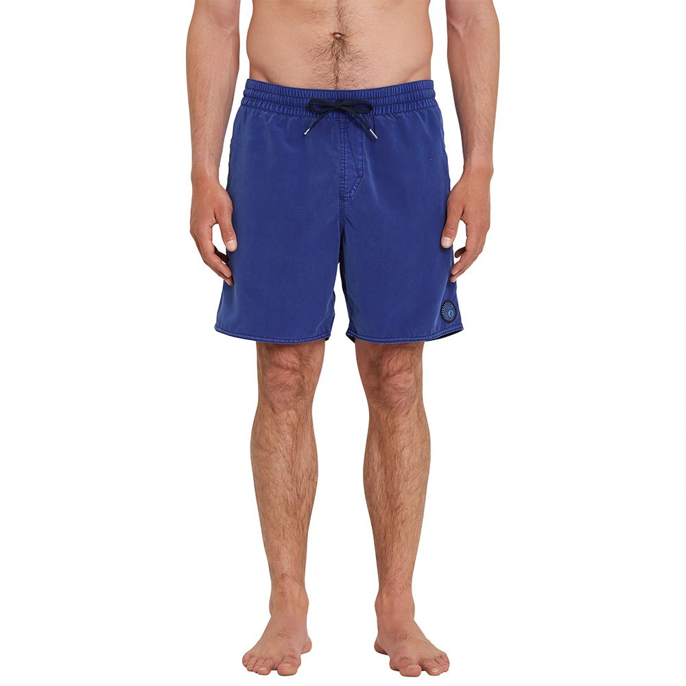 volcom center 17´´ swimming shorts bleu xs homme