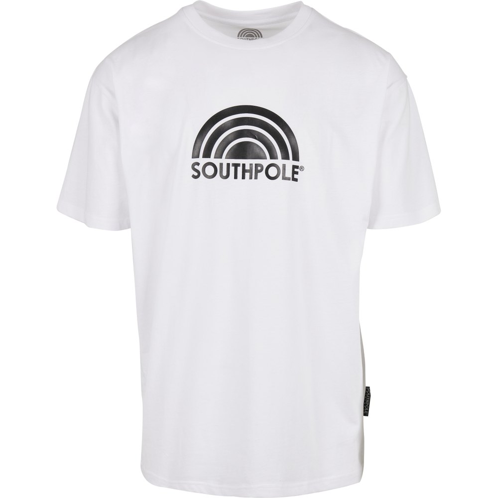 southpole logo t-shirt blanc l homme