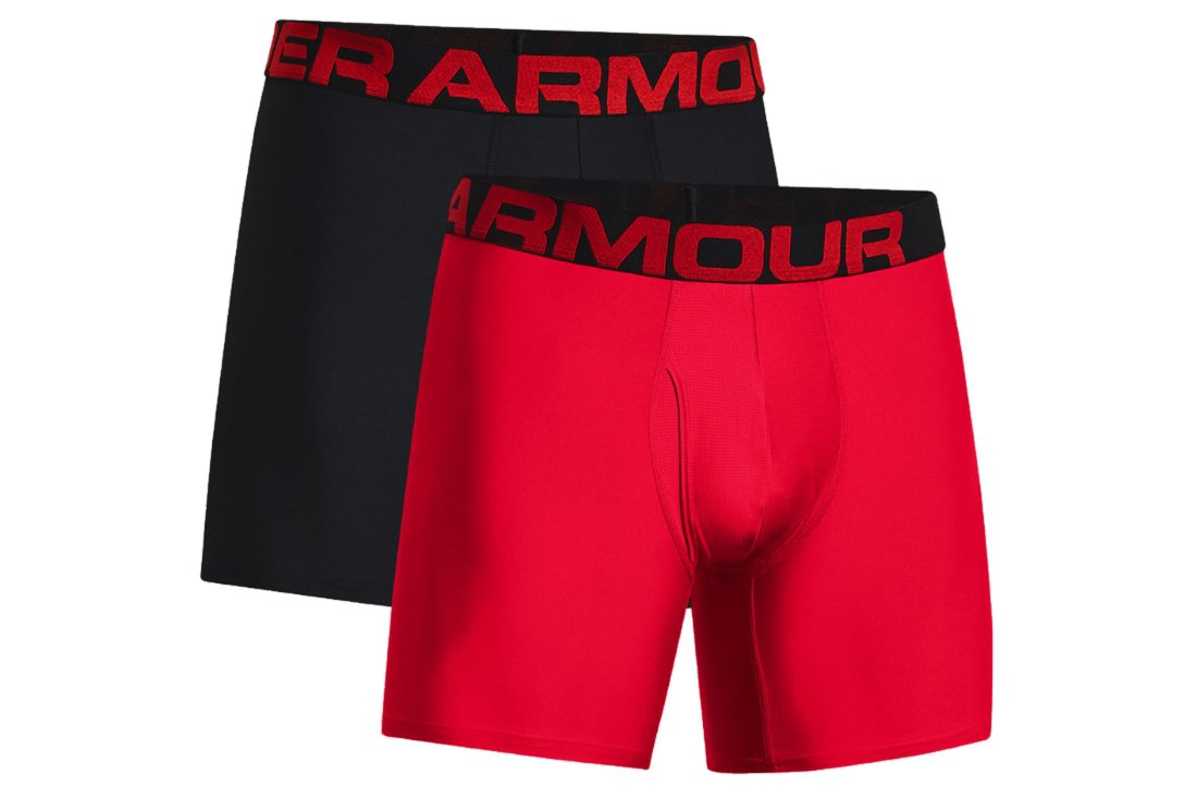 under armour boxer 2 units rouge 3xl homme